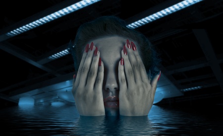 overflowの写真素材