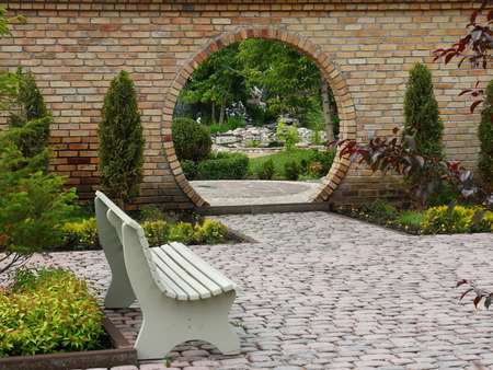 Chinese landscape in the Park.の写真素材