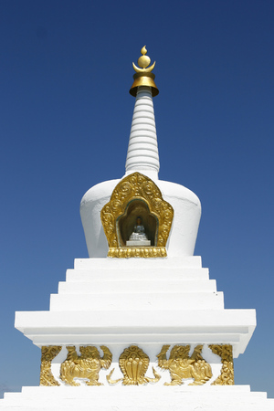 Buddhist monuments in the Republic of Buryatia. Russia.の写真素材