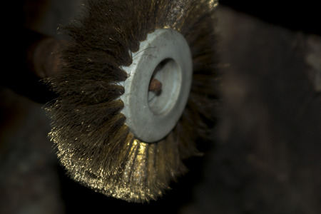 Drahtbuerste, wire-brushの写真素材