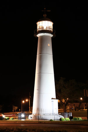 Biloxi Light Houseの写真素材