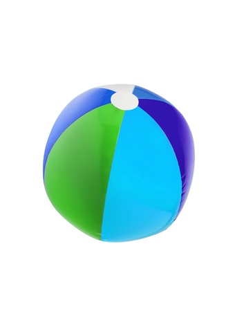 Colorful ball on whiteの写真素材