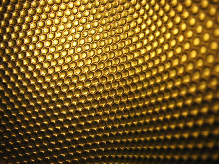 bee hive shaped background