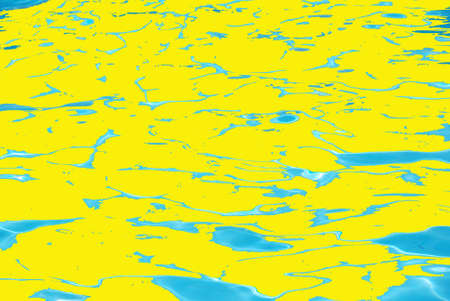 yellow and blue backgroundの写真素材