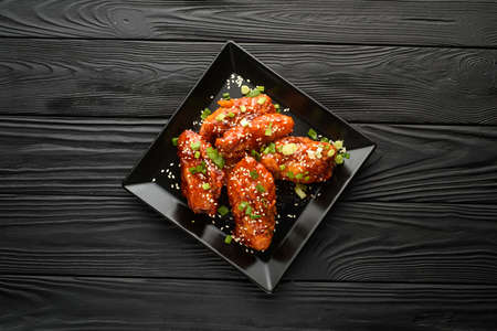 Taiwan milk tea with bubble on wood backgroundの写真素材