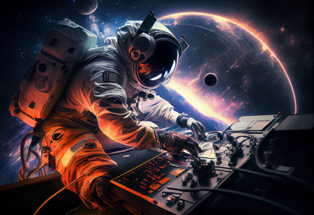 Photo of spaceman djingの素材