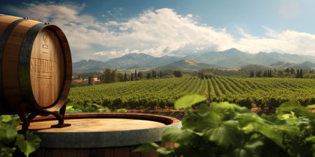 Vino italiano winery bottle barrelの素材