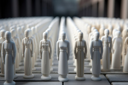 Diversity and Inclusion concept in urban, creative, rebel, minimalisticの素材