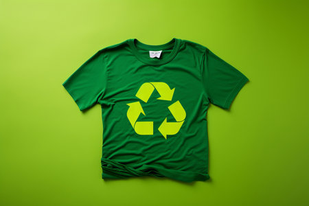 the recycle shirtの素材