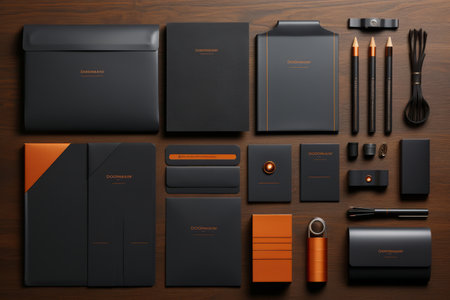 designer portfolio corporate identityの素材