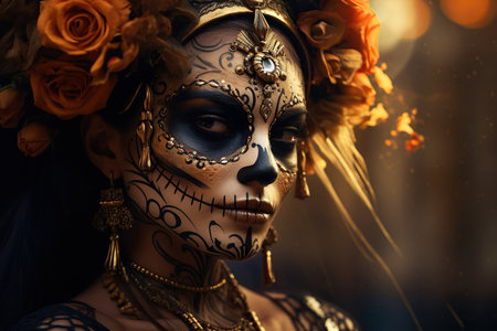 Catrina. Day of deadの素材