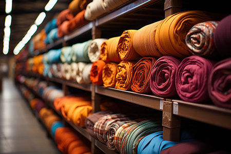 Textile showroomの素材