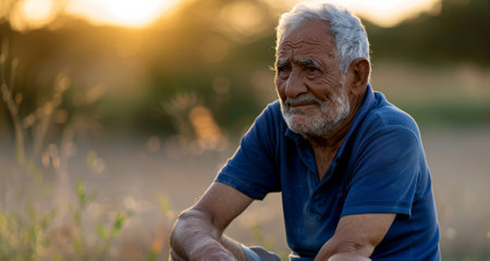 A Arabian man, embracing an active lifestyle, is participating in outdoor fitness activities when he encounters pain or senior discomfort in his leg, knee, or ankle.の素材