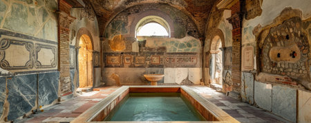 Interior of Hagia Sophia in Istanbul, Turkey. Hagia Sophia is an ancient Greek Orthodox patriarchal basilica (church), later an imperial mosque, and now a museum.の素材