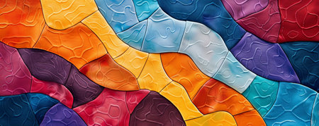 Colorful abstract background. Computer generated illustration. 3D rendering.の素材