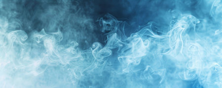 Abstract smoke moves on a black background. Design element. Texture.の素材