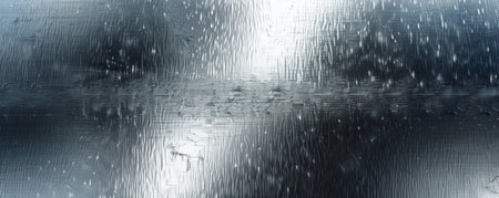 Metallic background with a brushed stainless steel finish, capturing soft light reflections and subtle textures, perfect for modern, minimalist, or industrial aesthetics.の素材