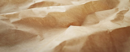 A close-up of butcher paper with a sturdy, slightly rough texture. The white or brown paper is durable and perfect for wrapping and crafts.の素材