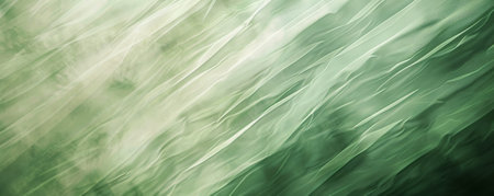 A soft green background featuring a subtle texture of diagonal lines, adding depth and interest while maintaining the calmness of the color.の素材