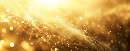 A frosted gold background with a subtle, diffused texture, creating a soft and elegant effect.の素材