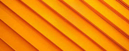 A vibrant orange background with a pattern of diagonal lines, adding depth and interest while maintaining the brightness of the color.の素材