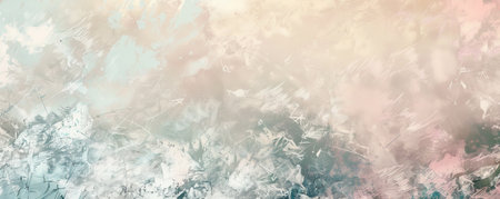 A calming abstract texture with soft, muted colors and gentle patterns, perfect for creating serene and peaceful wall decor.の素材