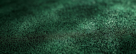 A rich green background with a velvet-like texture, creating a sense of luxury and sophistication.の素材