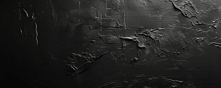 A matte black background with a slight rough texture, creating a sophisticated and elegant appearance.の素材