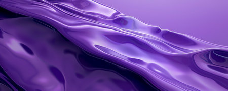 A bright violet background with a smooth gradient and a glossy finish, adding a sense of shine and vibrancy.の素材