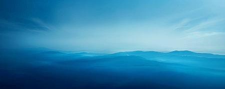 A bold blue background with a subtle gradient and a hint of texture, perfect for creating a striking and modern look.の素材