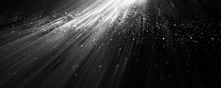 A pure black background with a light, dappled texture, providing a gentle and soothing visual effect.の素材