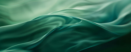 A calming dual-color background with a smooth blend of soft green and deep emerald, perfect for a soothing and inviting atmosphere.の素材