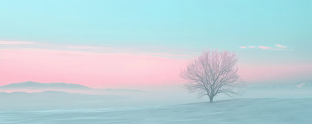 A serene, minimalist backdrop with soft pastel colors blending together smoothly, creating a calm and soothing environment.の素材