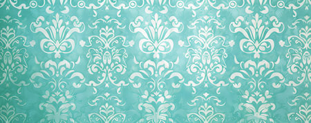 A cool patterned aqua paper backdrop, adorned with refreshing designs and textures, ideal for modern and clean projects.の素材