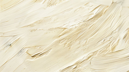 A cream textured background with a delicate, brushed texture. The light strokes create a refined, sophisticated look.の素材