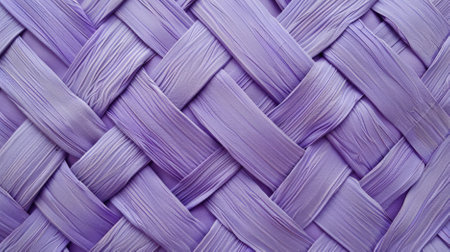 A lilac abstract background with a woven texture, resembling a fabric or textile surface. The intricate weave pattern adds depth and a tactile quality.の素材