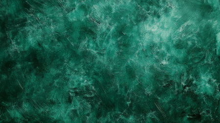 An emerald textured background with a light, frothy texture, reminiscent of whipped cream. The airy design and deep green color add a playful and whimsical touch.の素材