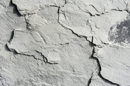 A light slate-gray surface with a slightly rough, natural texture. The muted color and organic texture provide a grounded and earthy background.の素材
