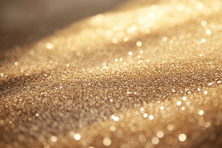 A bright textured surface with a fine, grainy texture, similar to sandpaper, with a soft, radiant glow.の素材