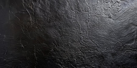 A dark black textured surface with a soft, matte finish that has a delicate, grainy texture. The surface feels smooth yet textured under close inspection.の素材