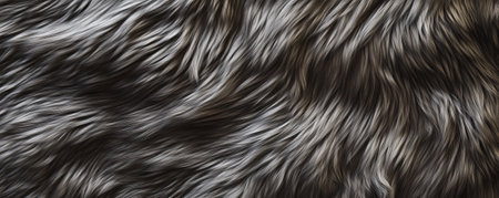 A fur textured surface with short, dense fur, showcasing fine, even strands that create a smooth appearance.の素材