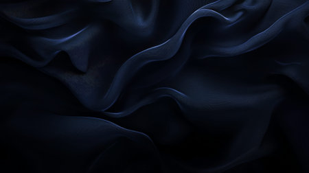 A dark gradient background shifting from deep midnight blue to rich black, with subtle lighting for a dramatic, moody effect.の素材