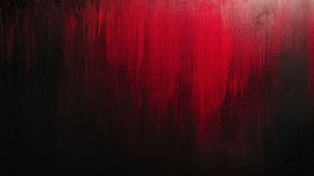 A dark gradient blending deep scarlet and black, with subtle lighting and rich textures creating a bold, high-impact design.の素材