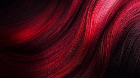 A dramatic gradient shifting from deep wine red to dark brown, creating a bold, rich effect with a luxurious tone.の素材