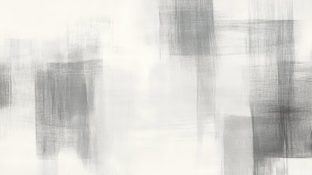 A subtle hand-drawn background with light pencil strokes forming a grid pattern and irregular shapes in soft gray and white, creating a minimalist and modern look.の素材