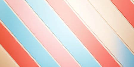 Simple striped background in alternating pastel colors, adding a playful touch to designsの素材