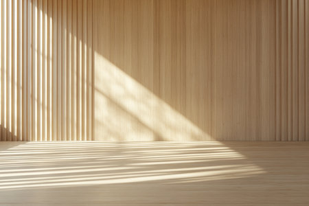 A light-colored wooden backdrop with a matte finish, creating a soft, serene atmosphere ideal for simple and elegant designs.の素材