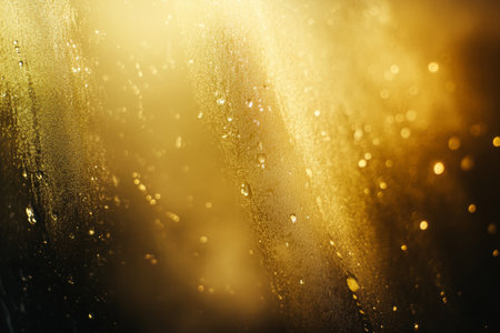 Frosted glass texture with scattered condensation droplets, blurring light behind it for an abstract, mysterious lookの素材