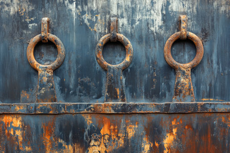 A scratched steel background with visible scuff marks and imperfections, adding character and rugged appeal.の素材