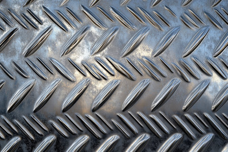 A seamless brushed steel background with a uniform, smooth surface, creating a modern and professional aesthetic.の素材